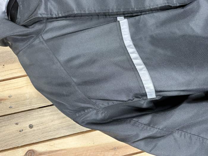 CHAQUETA T-M DE MOTO KIWI NEGRO NYLON