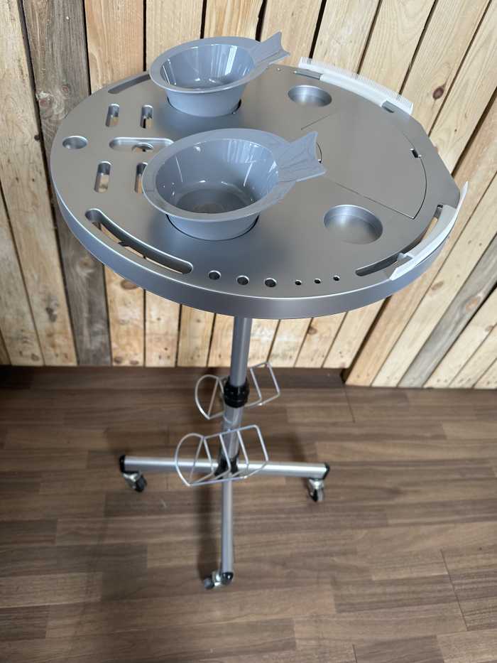 CARRITO AUXILIAR DE PELUQUERIA ZD-160 - QrBox.es