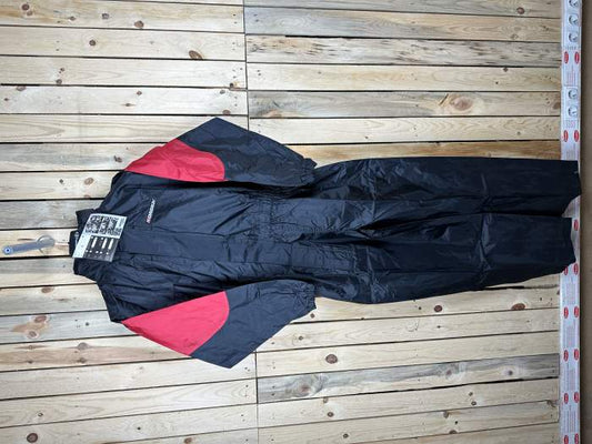 MONO T-S LLUVIA IMPERMEABLE GARIBALDI ROJO 2