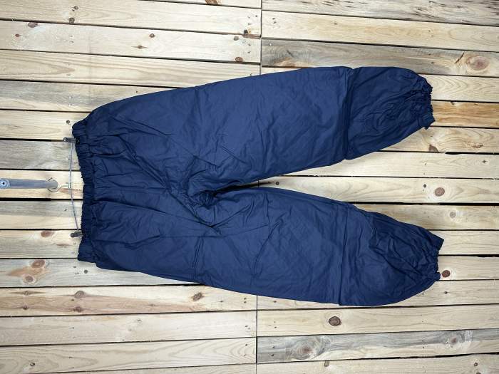 PANTALON T-3XL IMPERMEABLE TERMICO GRASA AZUL