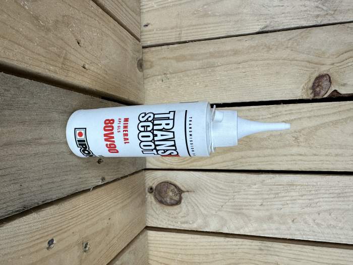 ACEITE TRANS SCOOT MINERAL 80W90 125ML