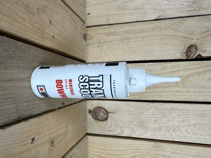 ACEITE TRANS SCOOT MINERAL 80W90 125ML