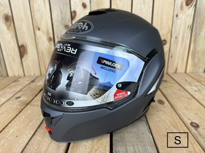 AIROH REV19 S ANTHRACITE MATT + PINLOCK