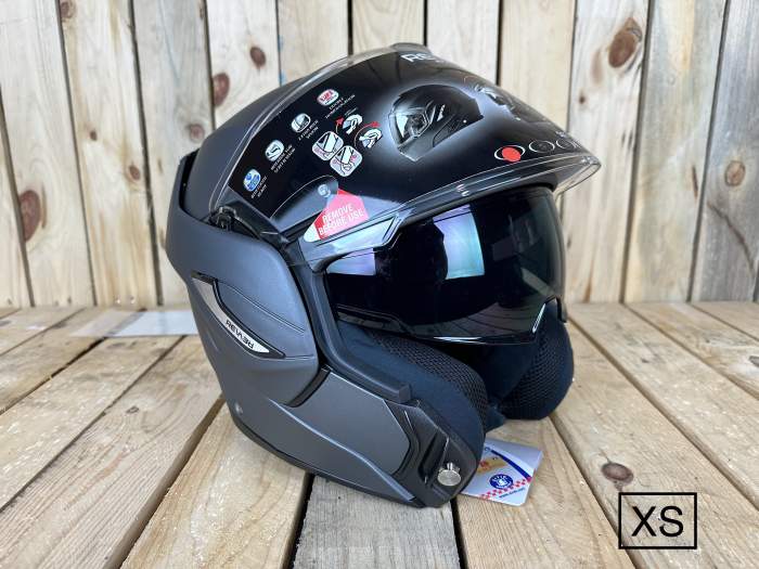 AIROH REV19 XS ANTHRACITE MATT + PINLOCK