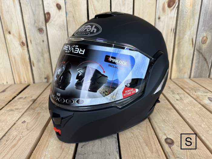 AIROH REV19 T-S BLACK MATT + PINLOCK