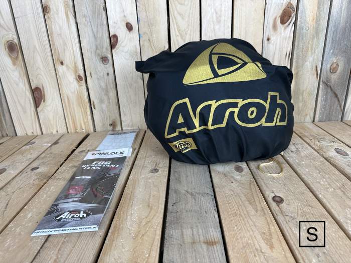 AIROH REV19 T-S BLACK MATT + PINLOCK