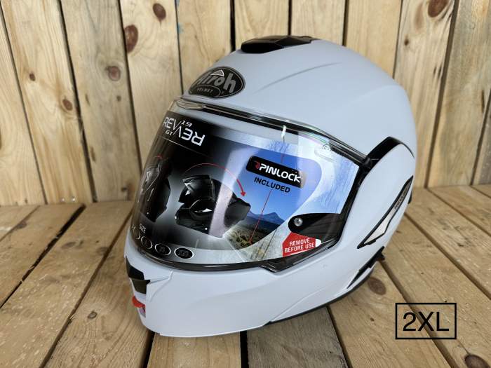 AIROH REV19 2XL GREY MATT+ PINLOCK