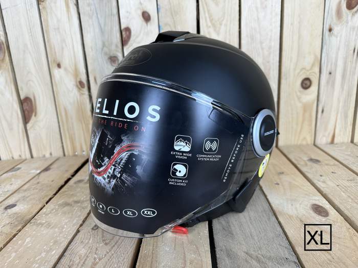 AIROH HELIOS T-XL HE11 BLACK MATT