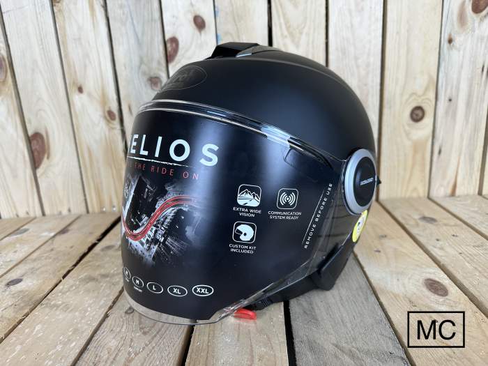 AIROH HELIOS T-MC HE11 BLACK MATT