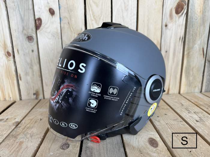 AIROH HELIOS S HE29 ANTHRACITE MATT