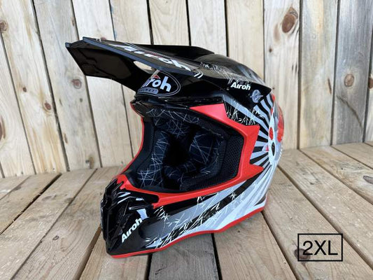 AIROH TWIST 2.0 2XL SPECIAL KATANA RED GLOSS