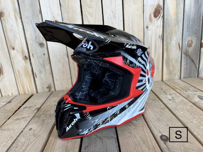 AIROH TWIST 2.0 S SPECIAL KATANA RED GLOSS