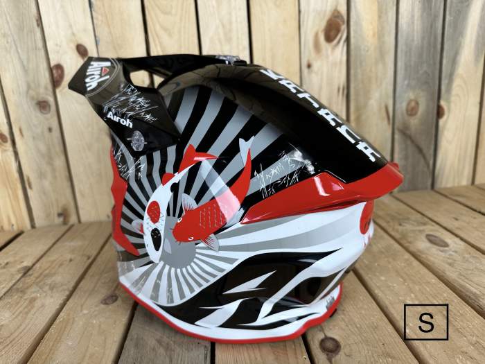 AIROH TWIST 2.0 S SPECIAL KATANA RED GLOSS