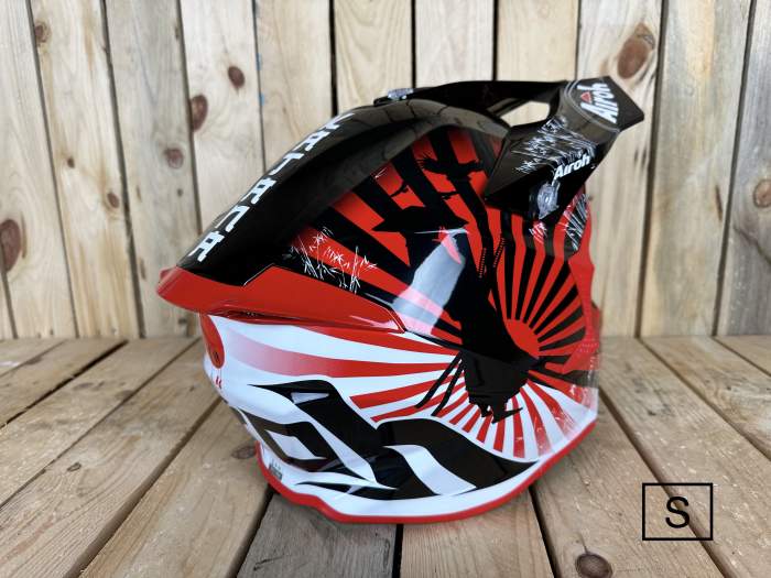 AIROH TWIST 2.0 S SPECIAL KATANA RED GLOSS