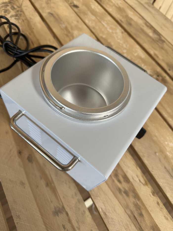 FUSOR DE CERA 500ML 105W - QrBox.es