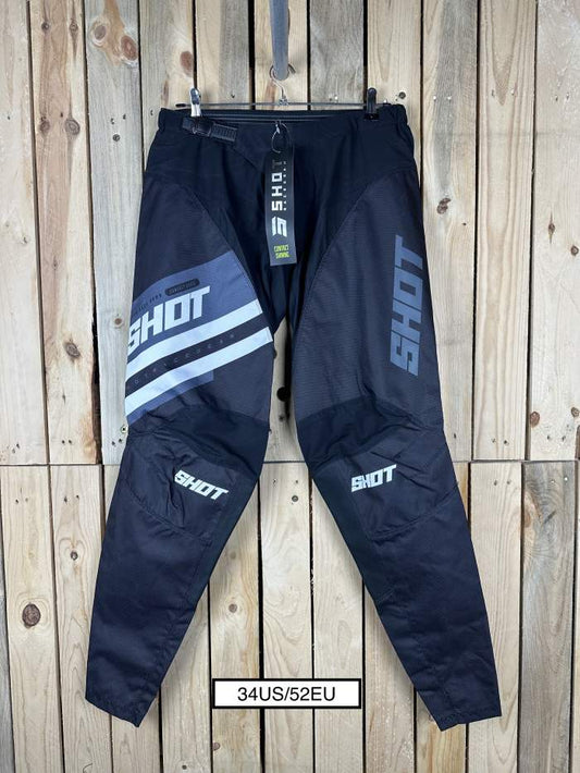 Pantalon T-34US/52EU Shot Enduro Shining Black