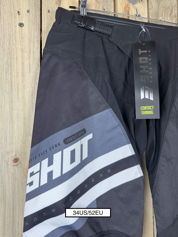 PANTALON T-34US/52EU SHOT ENDURO SHINING BLACK