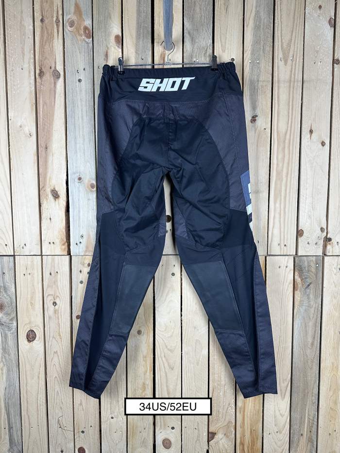 PANTALON T-34US/52EU SHOT ENDURO SHINING BLACK