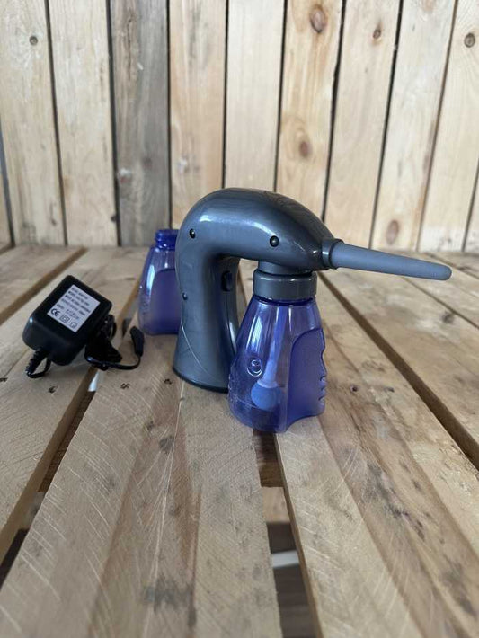 PISTOLA PULVERIZADORA DE MANO PRECISA