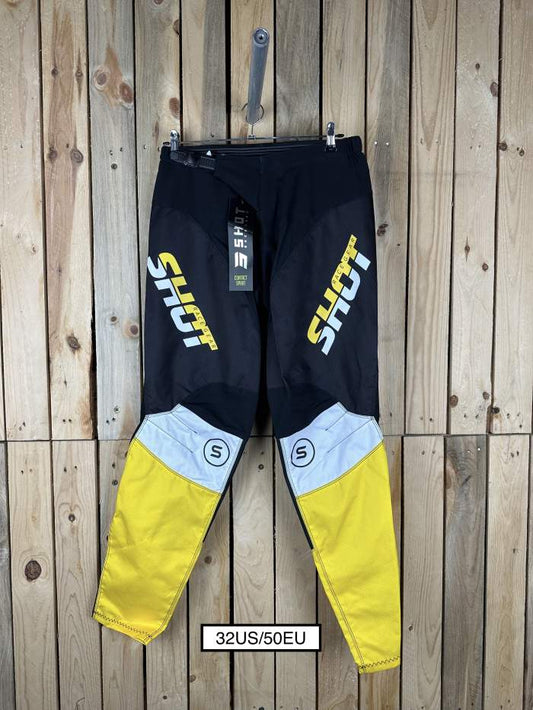 PANTALON 32US/50EU SHOT ENDURO SPIRIT YELLOW
