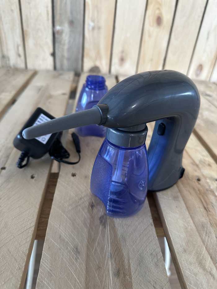 PISTOLA PULVERIZADORA DE MANO PRECISA