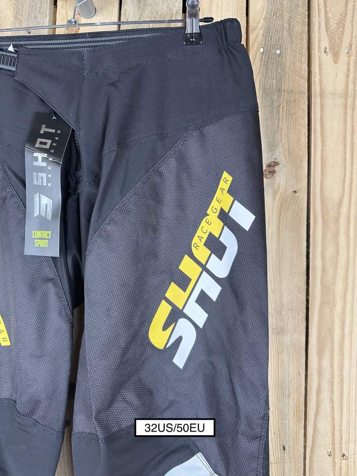 Pantalon 32US/50EU Shot Enduro Spirit Yellow