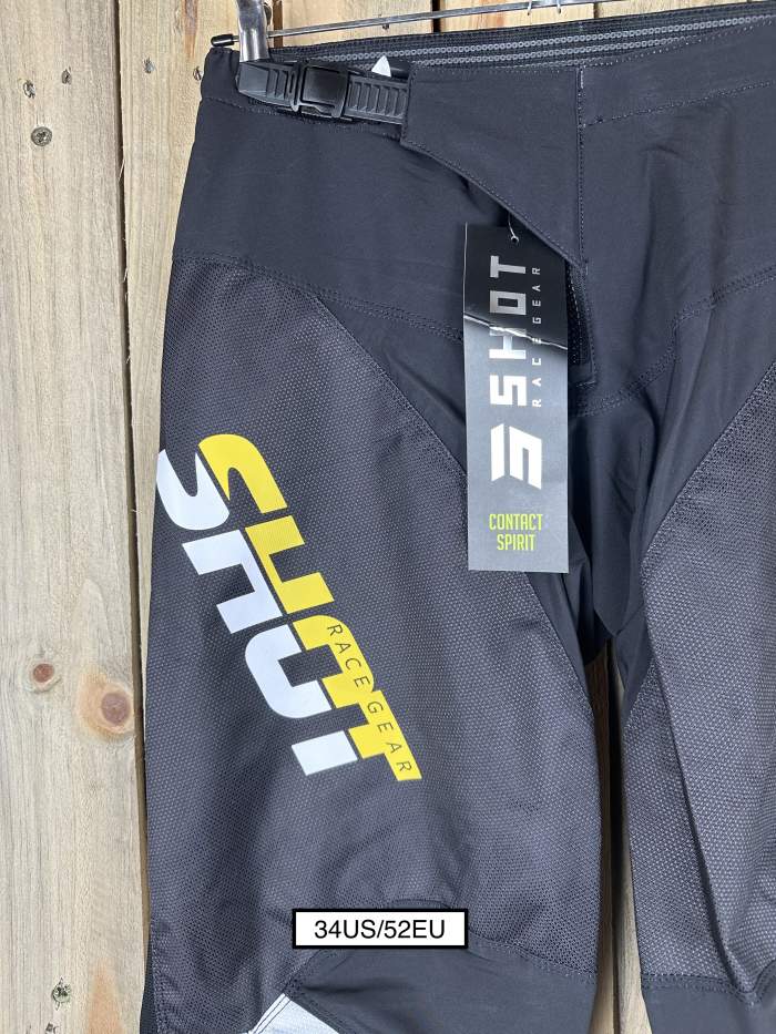 PANTALON T-34US/52EU SHOT ENDURO SPIRIT YELLOW