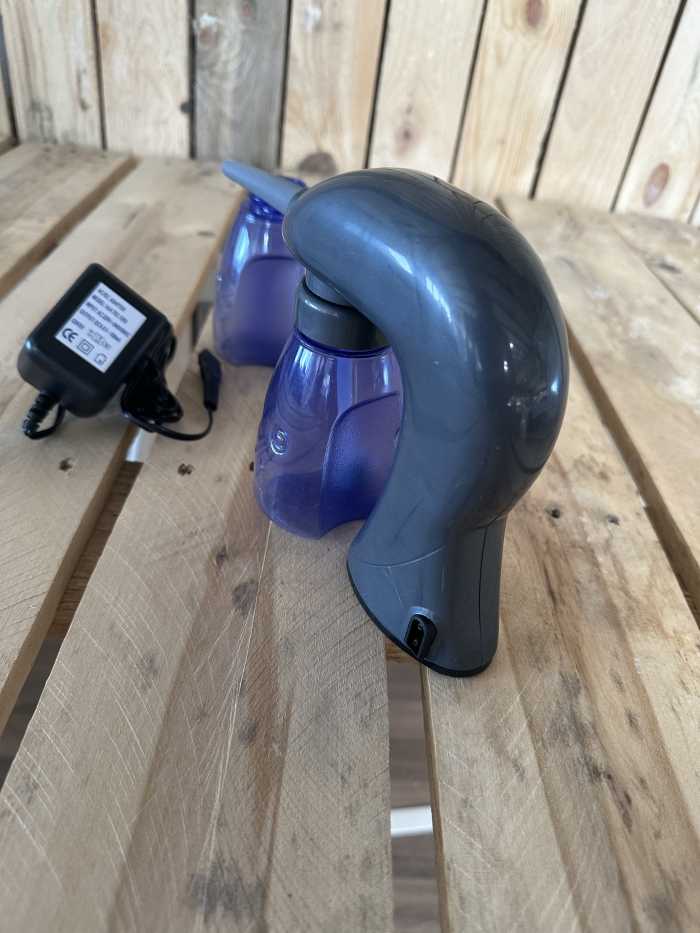 PISTOLA PULVERIZADORA DE MANO PRECISA
