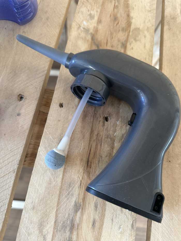 PISTOLA PULVERIZADORA DE MANO PRECISA - QrBox.es
