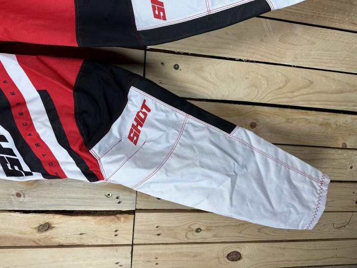 Pantalon T-32US/50EU Shot Enduro Shining Red