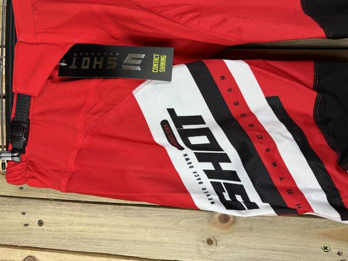 Pantalon T-32US/50EU Shot Enduro Shining Red