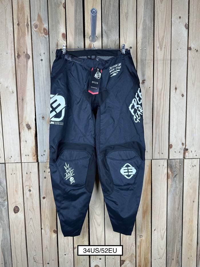 PANTALON T-34US/52EU SHOT SPEED FULL BLACK 2.0