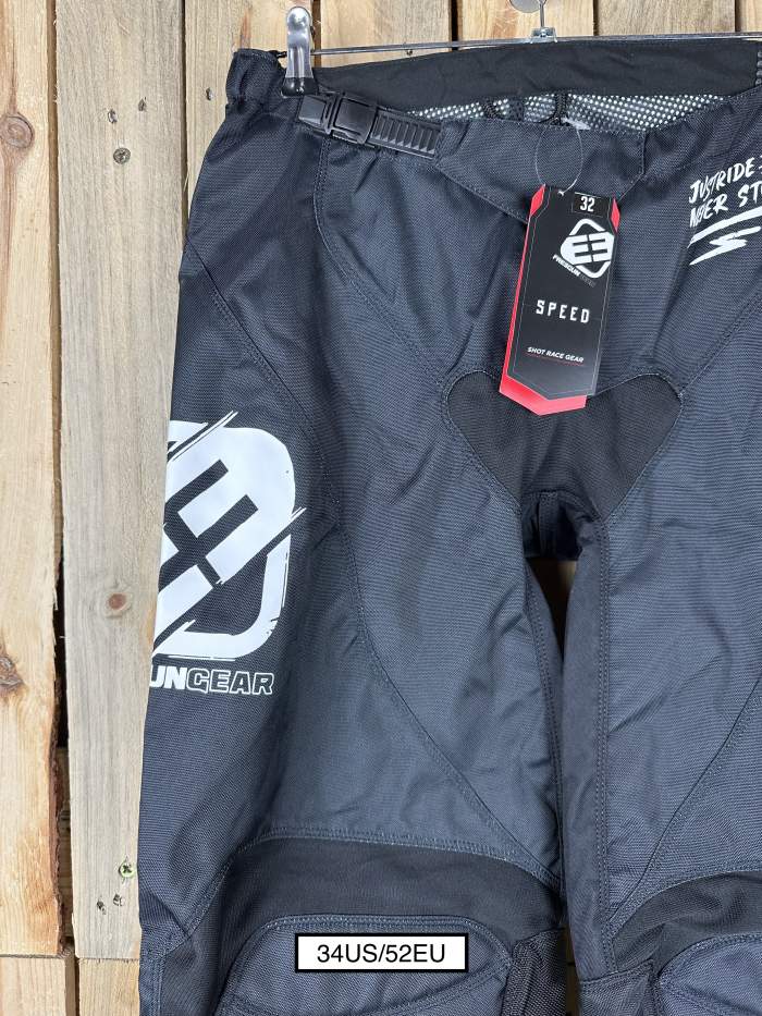 PANTALON T-34US/52EU SHOT SPEED FULL BLACK 2.0