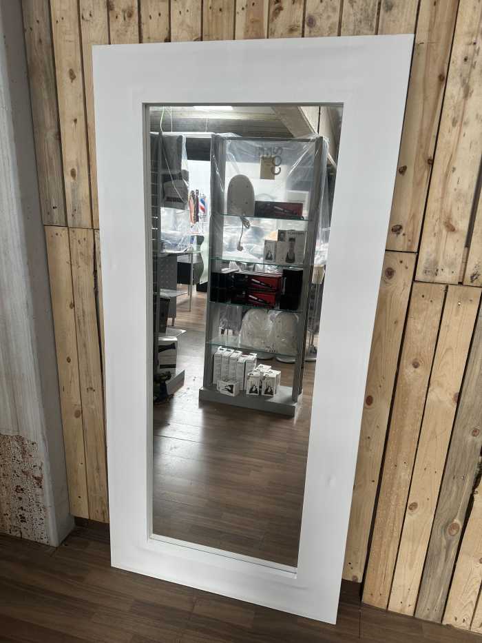 ESPEJO TOCADOR EN BLANCO CUSTOMIZABLE REF.38 - QrBox.es