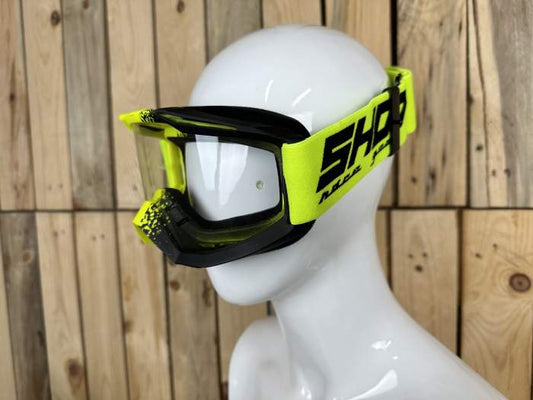 GAFAS SHOT ASSAULT BLACK/NEON YELLOW MATT