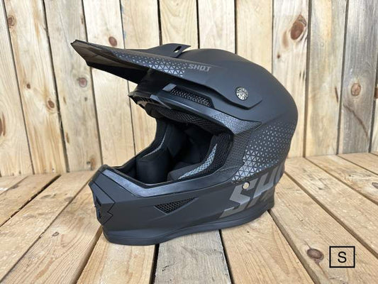 SHOT RAW T-S BLACK/GREY