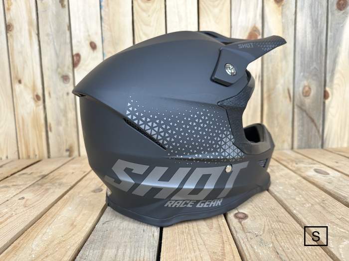 SHOT RAW T-S BLACK/GREY