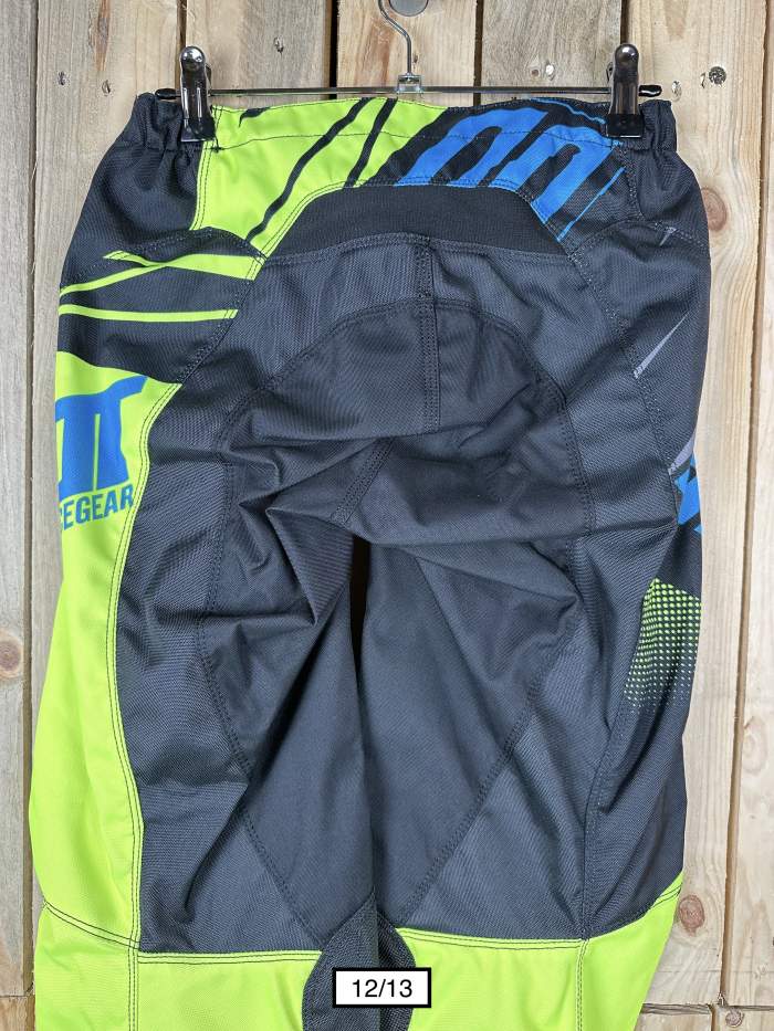 PANTALON T-12/13 AÑOS SHOT KID VENTURY CYAN NEON