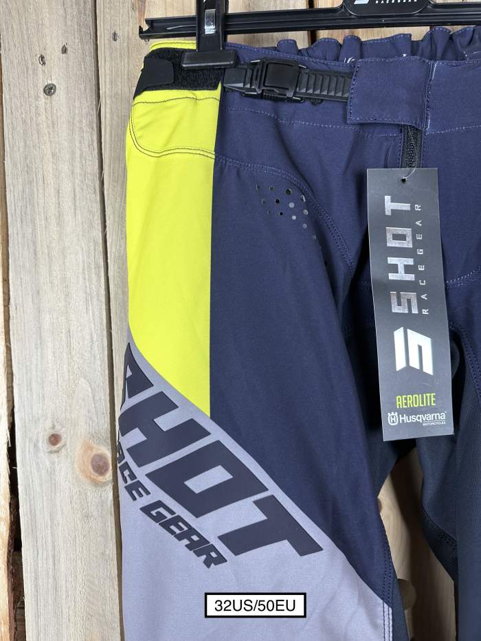 PANTALON T-32US/50EU SHOT HUSQVARNA DARK GREY