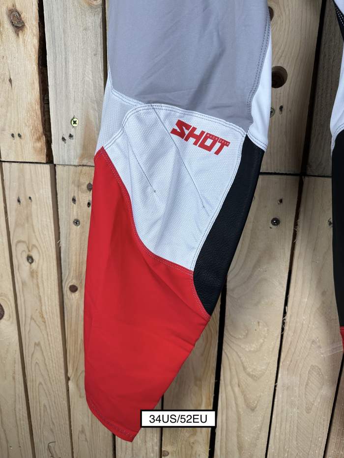 PANTALON T-34US/52EU SHOT AIR FLOW RED