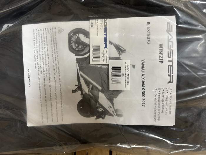 CUBREPIERNAS BAGSTER WINZIP XMAX 125/300 17-22