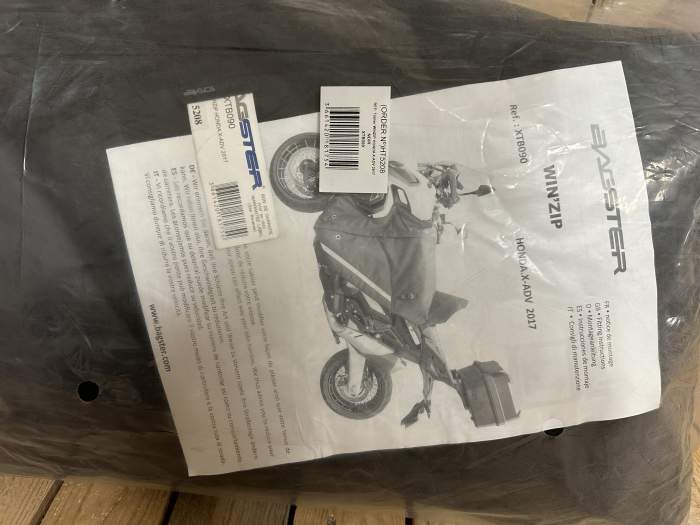 CUBREPIERNASBAGSTER WINZIP HONDA X-ADV 750 2017
