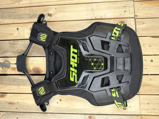 PETO SHOT RACE GEAR BACK GREEN ADULT