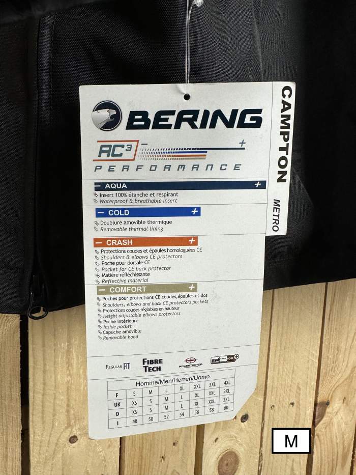 CHAQUETA T-M BERING CAMPTON