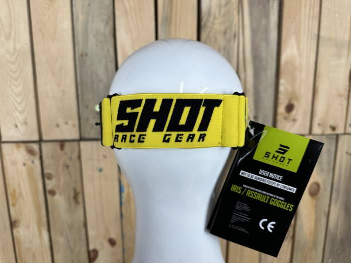 GAFAS SHOT ASSAULT SYMBOL B/YELLOW MATT