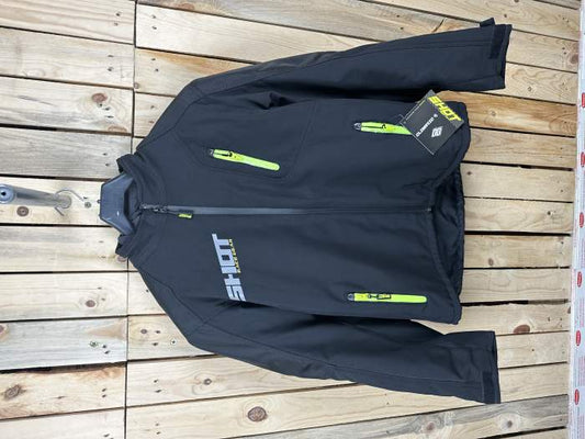 CHAQUETA T-L SHOT CLIMATIC BLACK NEON YELLOW