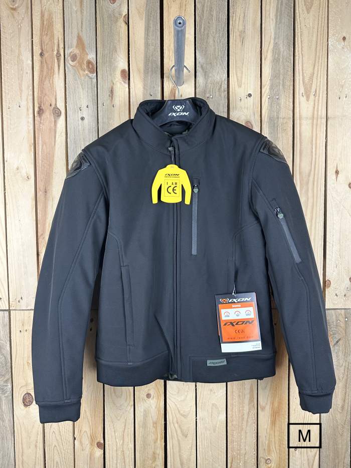 CHAQUETA T-M IXON SOHO NEGRO KAKI