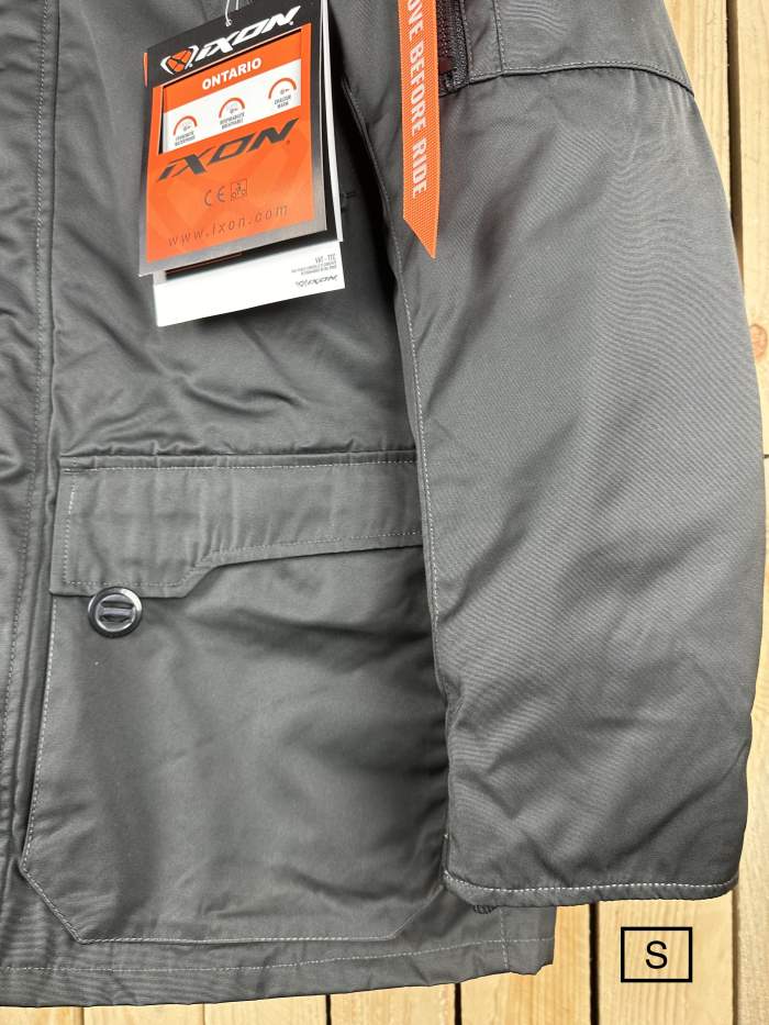 CHAQUETA T-S PARKA IXON DE MOTO ONTARIO