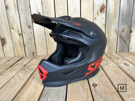 SHOT RAW T-M BLACK/RED