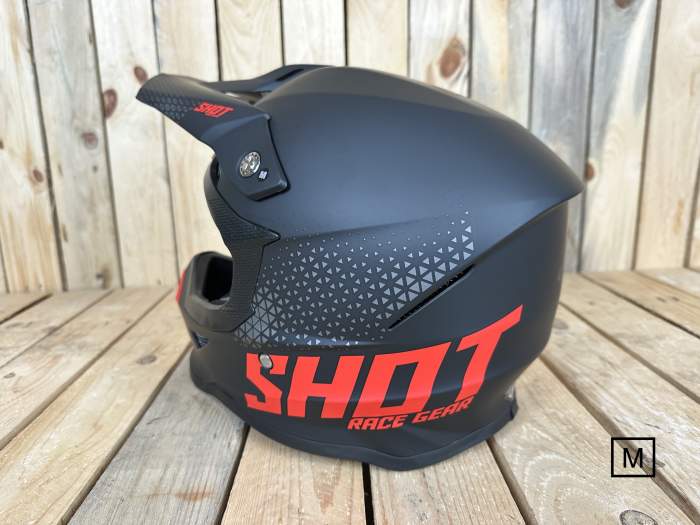 SHOT RAW T-M BLACK/RED